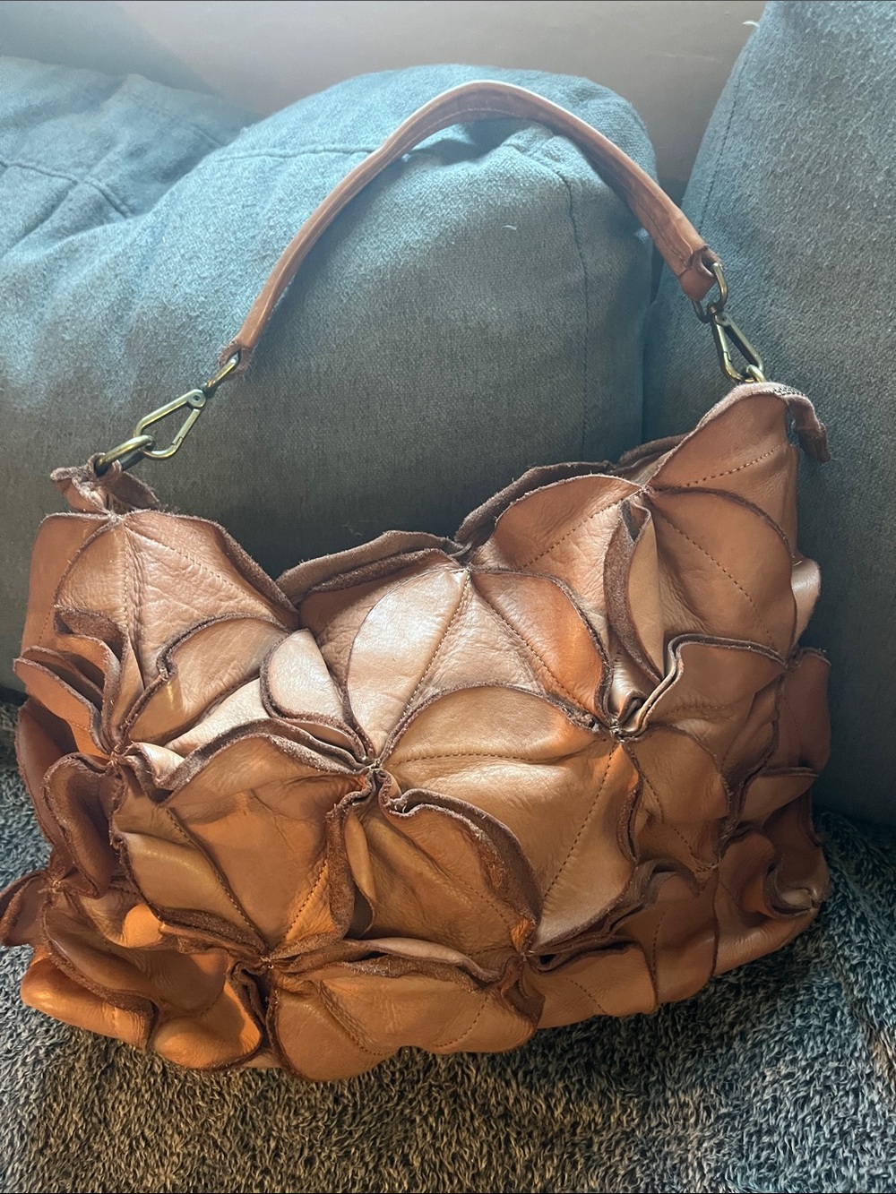 Sundance leather purse